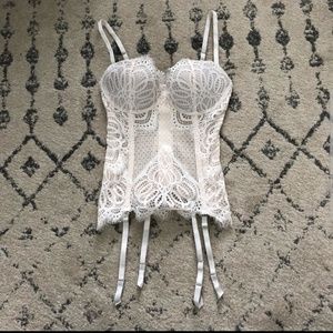 Victoria's Secret Lace Bustier 32C